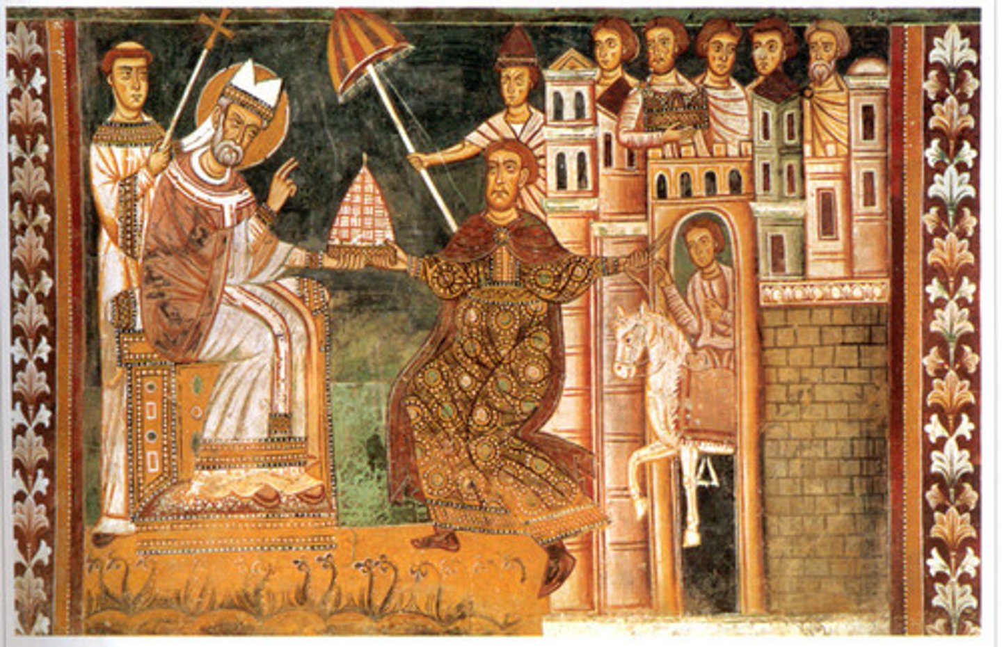 <p>the buying and selling of church offices</p>