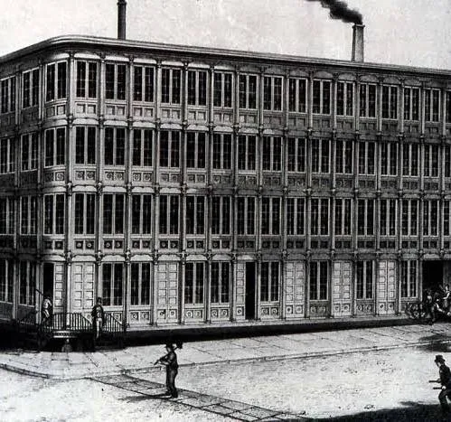 <p>Pioneered the use of cast iron in architecture</p>