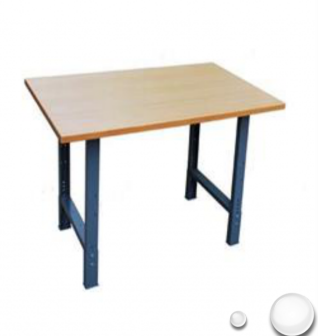 <p>It is a sturdy table at which manual work is done. They range from simple flat surfaces to very complex designs that may be considered tools in themselves.</p>