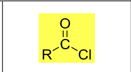 <p>R–C(=O)Cl</p>