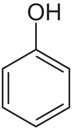 <p>A phenyl with an alcohol attached </p>