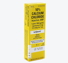<p>N/A</p><p>Electrolyte Replacement</p><p>Indication(s): Severe hypocalcemia; cardiac membrane stabilization in hyperkalemia with ECG changes; calcium channel blocker overdose; cardiac arrest associated with specific indications for calcium administration.</p><p>Warning(s): Vesicant; administer via central line whenever possible due to risk of severe tissue necrosis if extravasation occurs.</p><p>Side effect(s): Bradycardia, hypotension (rapid administration), tissue necrosis with extravasation.</p>