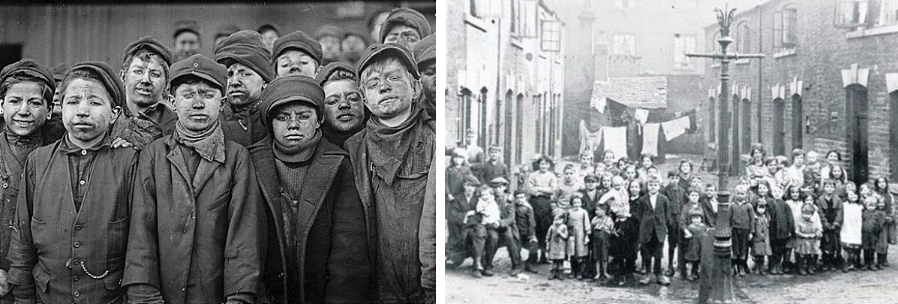 <p>Resulted in:</p><ul><li><p><span style="color: rgb(2, 78, 255);"><em><u>The massive influx of rural workers migrating to the growing industrial and port cities. </u></em></span></p></li></ul><p></p>
