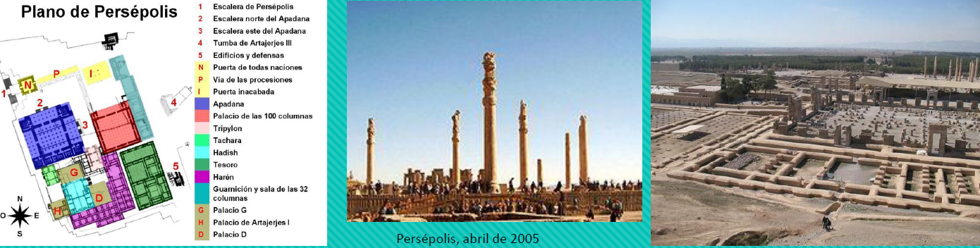 <p>Ciudades y palacios Persas</p>