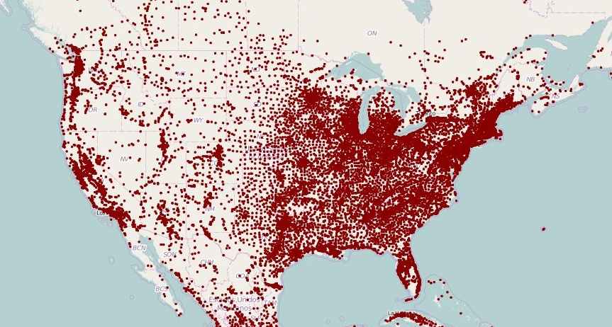 <p>Dot Density Maps</p>