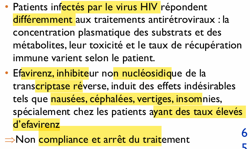 <p>superefficaité chez les homozygotes mais trop de EI</p>