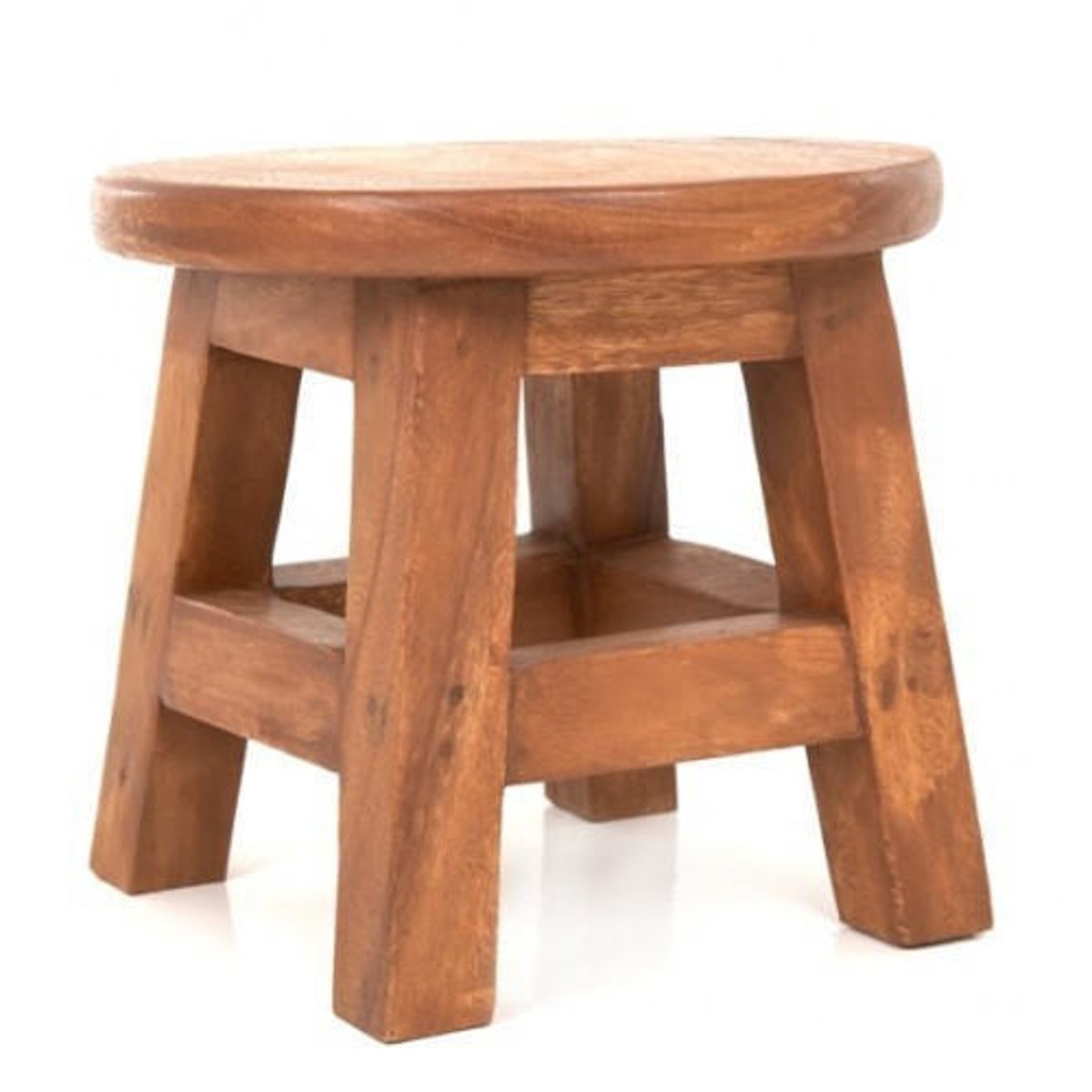 <p>a simple seat without a back or arms</p>