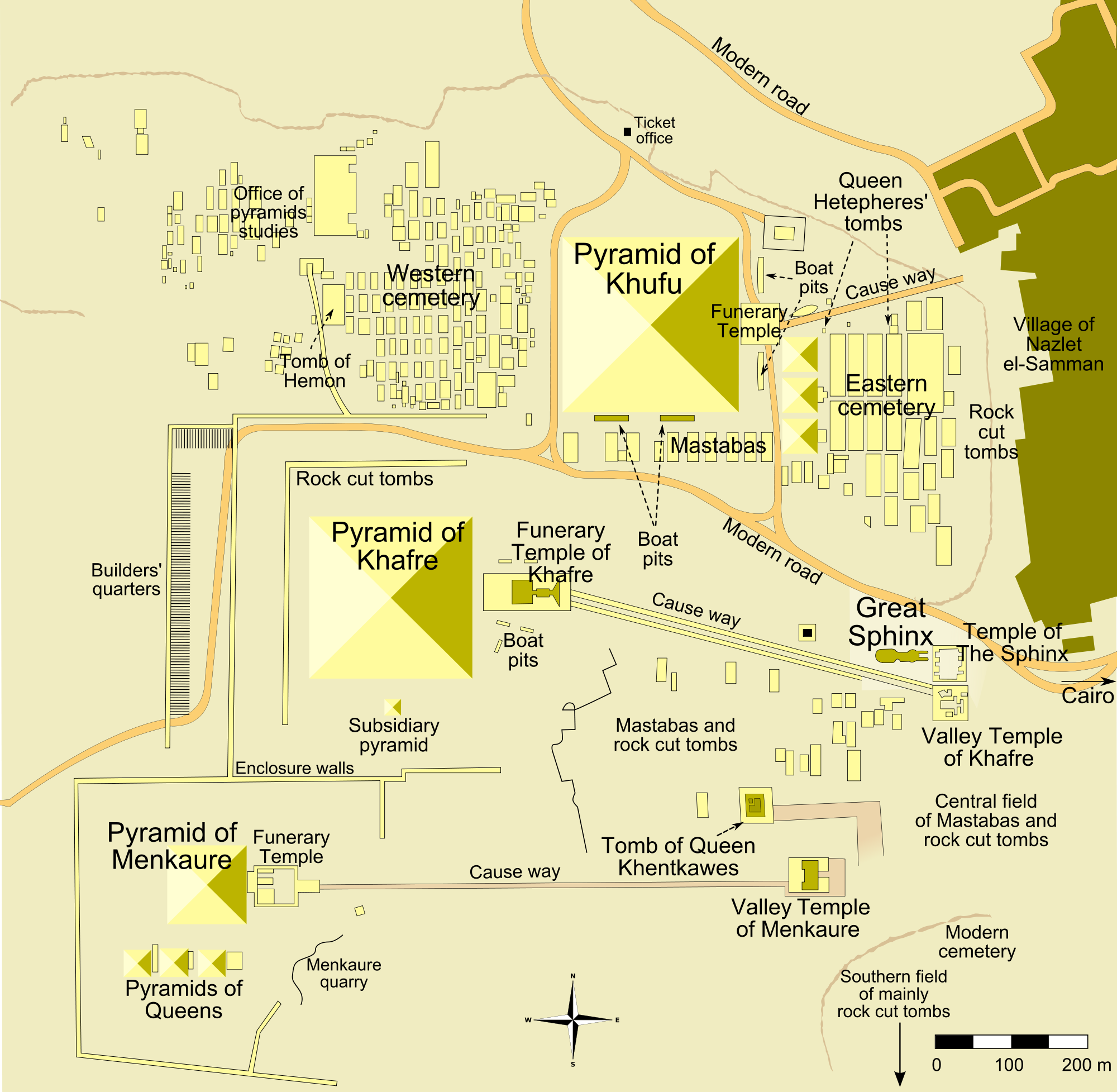<p>Giza, Egypt Site </p>