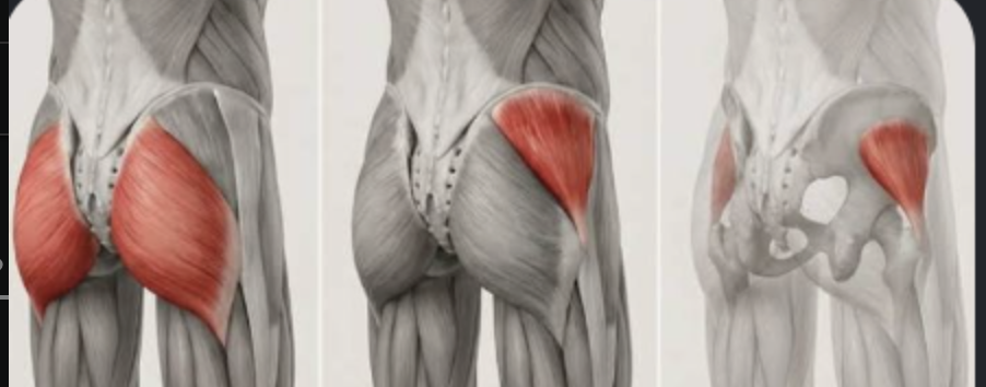 <p><span style="background-color: transparent;">Gluteus maximus</span></p><p><span style="background-color: transparent;">Action, functional groups, location?</span></p>