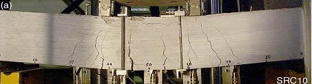 <p>tension. Concrete made with good cement and stones, sand, and</p><p>water in the right proportions can be stronger in</p><p>compression than most natural stones, but like bricks and</p><p>stones, concrete is weak in tension</p>
