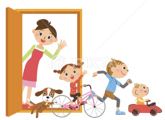 <p>to play outside</p>