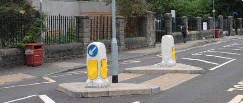 <p>Each <em>side </em>of the island is a <strong>separate crossing</strong>.</p>