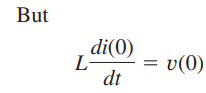 <p>We need three forms of information to solve for the coefficients of our current response function: </p><p></p><ol><li><p>V(0)</p><ol><li><p>The initial capacitor voltage at t = 0 (steady-state conditions)</p></li></ol></li><li><p>I(0)</p><ol><li><p>The initial inductor current at t = 0 (steady-state conditions)</p></li></ol></li><li><p>The Differential Term</p><ol><li><p>This time, we utilize the voltage-inductor relationship (since we are solving for the inductor’s current after all, same as how we use the current-capacitor relationship to solve for the capacitor’s voltage).</p></li><li><p></p></li></ol></li></ol><p></p>