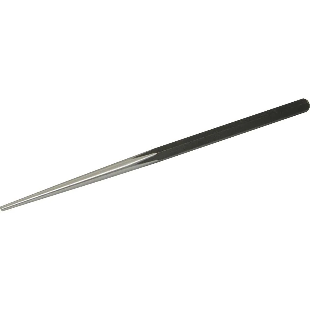 <p>Tapered shank tool used to align holes and adjust parts, and to drive out pins or fasteners during assembly.</p>