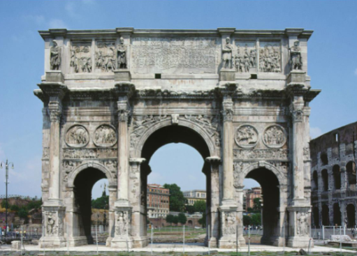 <p>Arch of constantine Facts</p>