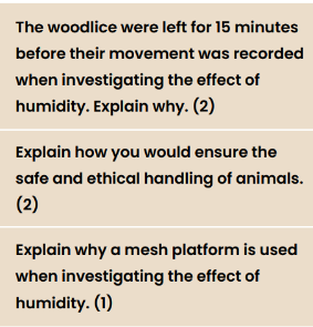 <p>Required practical 10 questions</p>