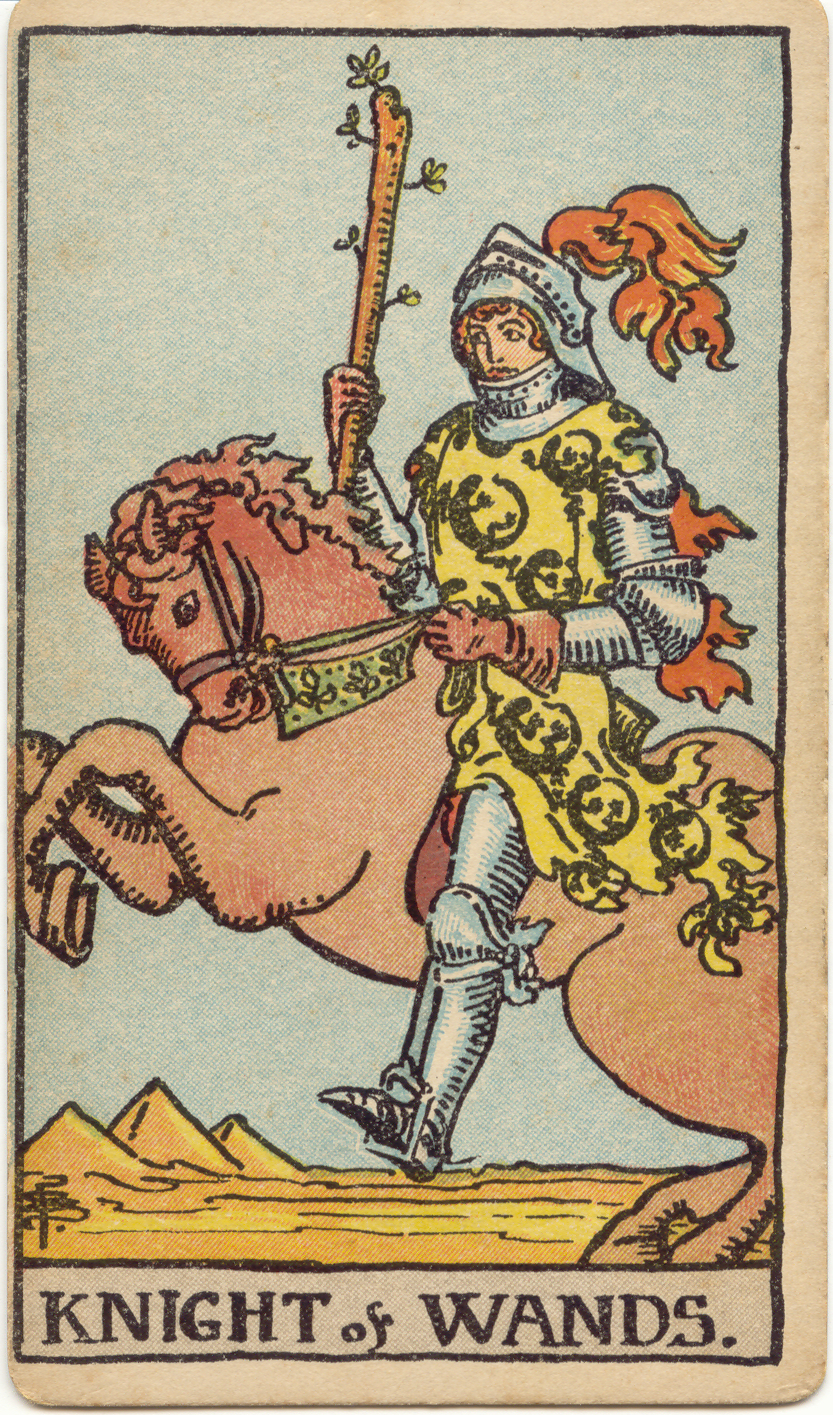<p>Knight of Wands</p>
