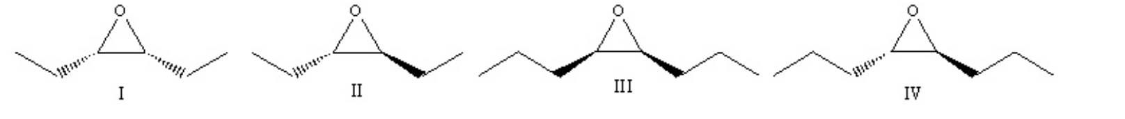 <p>Predict the product for the following reaction.</p><p>(Z)-3-hexene + mCPBA</p>