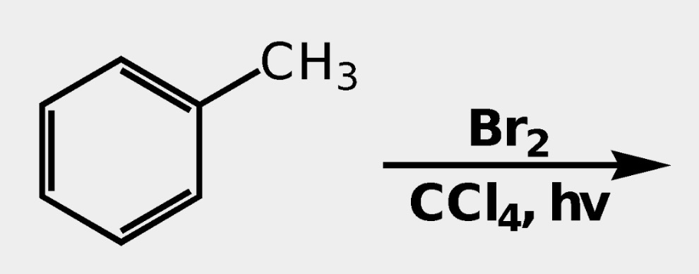 <p>free radical halogenation</p>