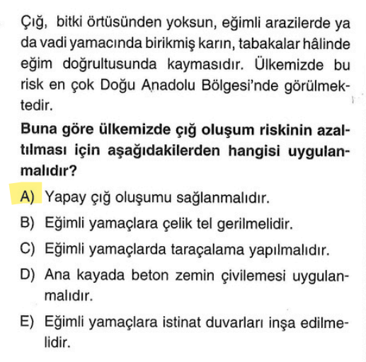 <p>Çığ, biriken karın aniden kaymasıdır. Kar çok fazla birikip tehlikeli hale gelmeden, kontrollü patlamalarla "yapay çığlar" oluşturulur ki büyük ve kontrolsüz felaketlerin önüne geçilsin.</p>