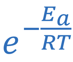 <p>_____ temperature: </p><p>Makes the exponent more negative. </p><p>Decreases k. </p><p>Decreases reaction rate. </p><p>Fewer molecules can overcome Ea.</p>