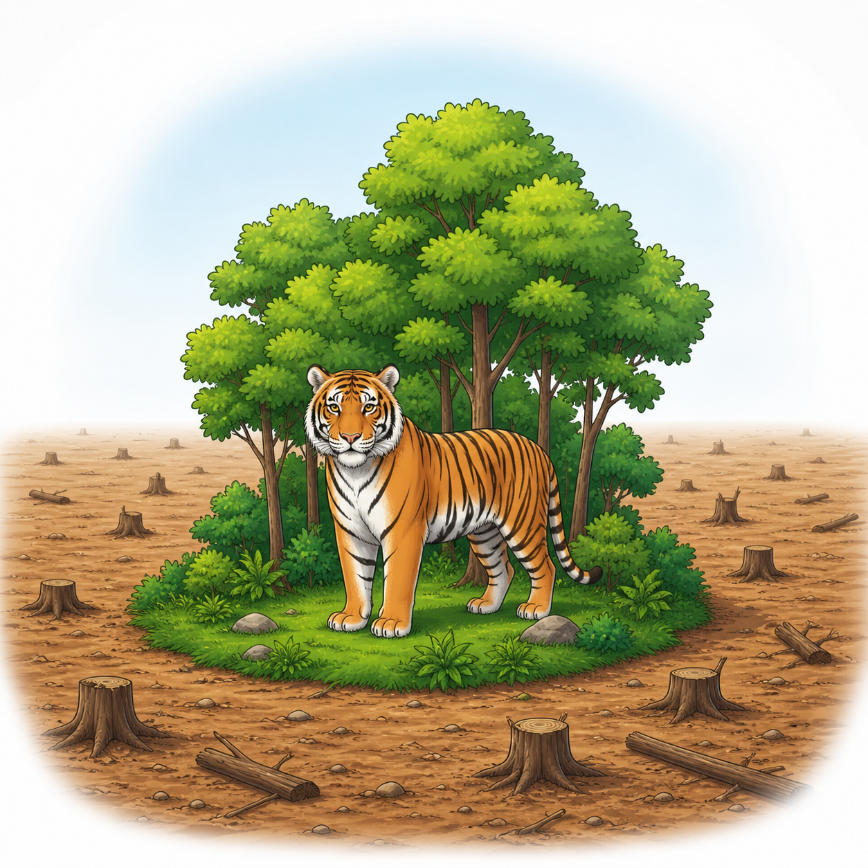 <p>A species that is in very high danger of becoming extinct.</p>