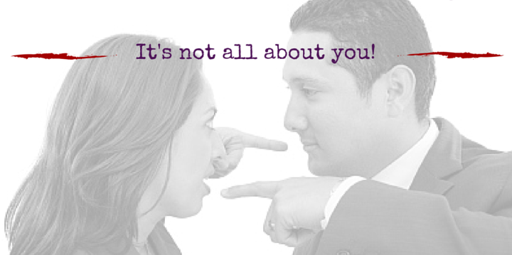 <p>Warns someone that a negative comment, rejection, or decision is objective and not a direct attack on them.</p>