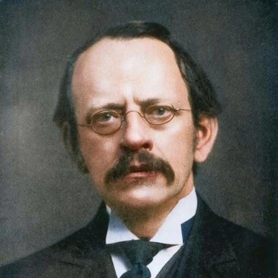 <p>1897 Scientist JJ Thomson discovers</p>