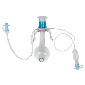 <ul><li><p>Plàstic/Silicona. Segella la tràquea.</p></li><li><p><strong>Ventilació mecànica</strong> o alt risc de <strong>broncoaspiració</strong> (disfàgia, coma).</p></li></ul><p></p>