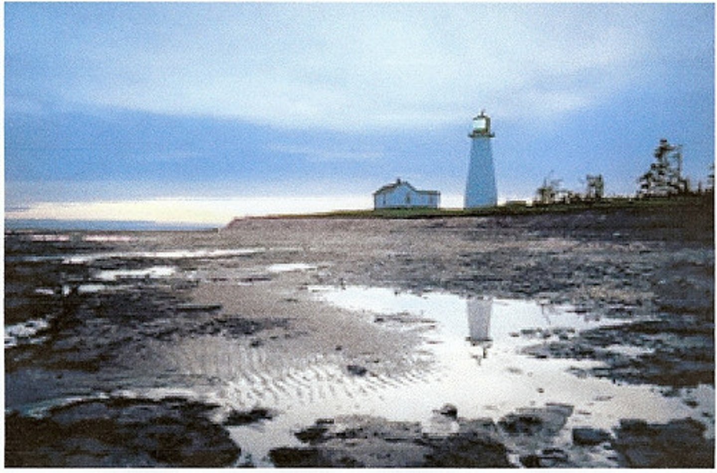 <p>Lies under-water most of the year and exposed a few days per year during the lowest tides.</p>