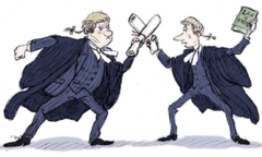 <p>someone who offers opposition</p>