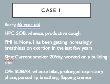 <p>For this case answer the following questions </p><ul><li><p><span><span>What’s the likely diagnosis?</span></span></p></li><li><p><span><span>What acute treatment does he need?</span></span></p></li><li><p><span><span>What longer term tests / management might you suggest?</span></span></p></li></ul><p></p>