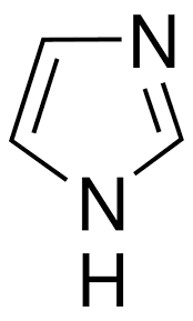 <p>5 membered heterocyclic aromatic ring containing 2 nitrogen atoms </p>
