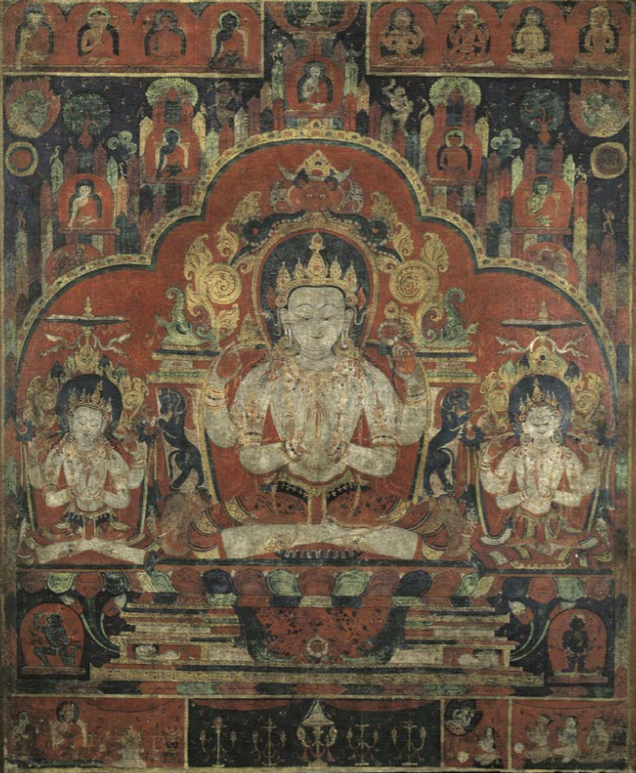 <ul><li><p><span style="background-color: transparent;">Ornateness + head + eye shape = Newari/Beri style</span></p></li><li><p><span style="background-color: transparent;">Mountainous landscape</span></p></li><li><p><span style="background-color: transparent;">idk man</span></p></li></ul><p></p>