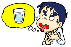 <p>thirsty</p>