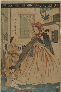 <p>Foreigners Showing Affection to Children</p>