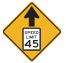 <p>Speed Reduction Sign: </p>