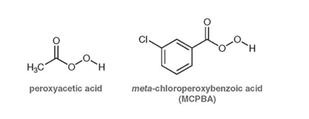 <p>these are known as peroxy acids —> what do they do?</p>