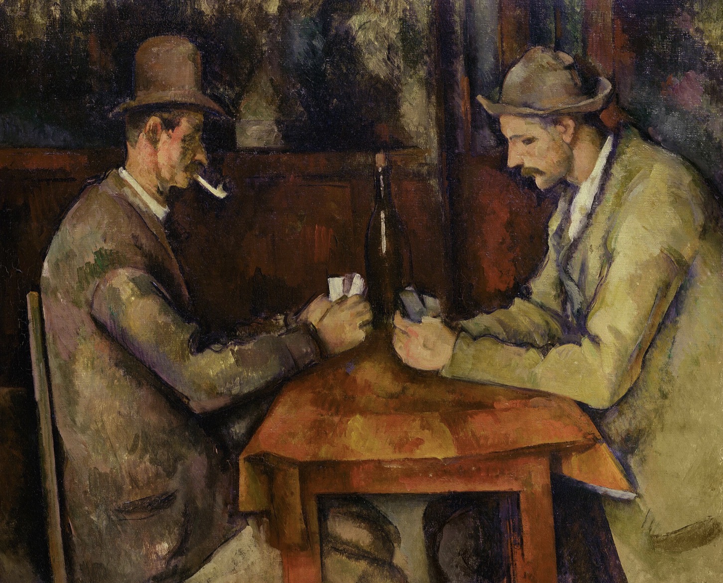<p>The Card Players, Paul Cezzane</p>