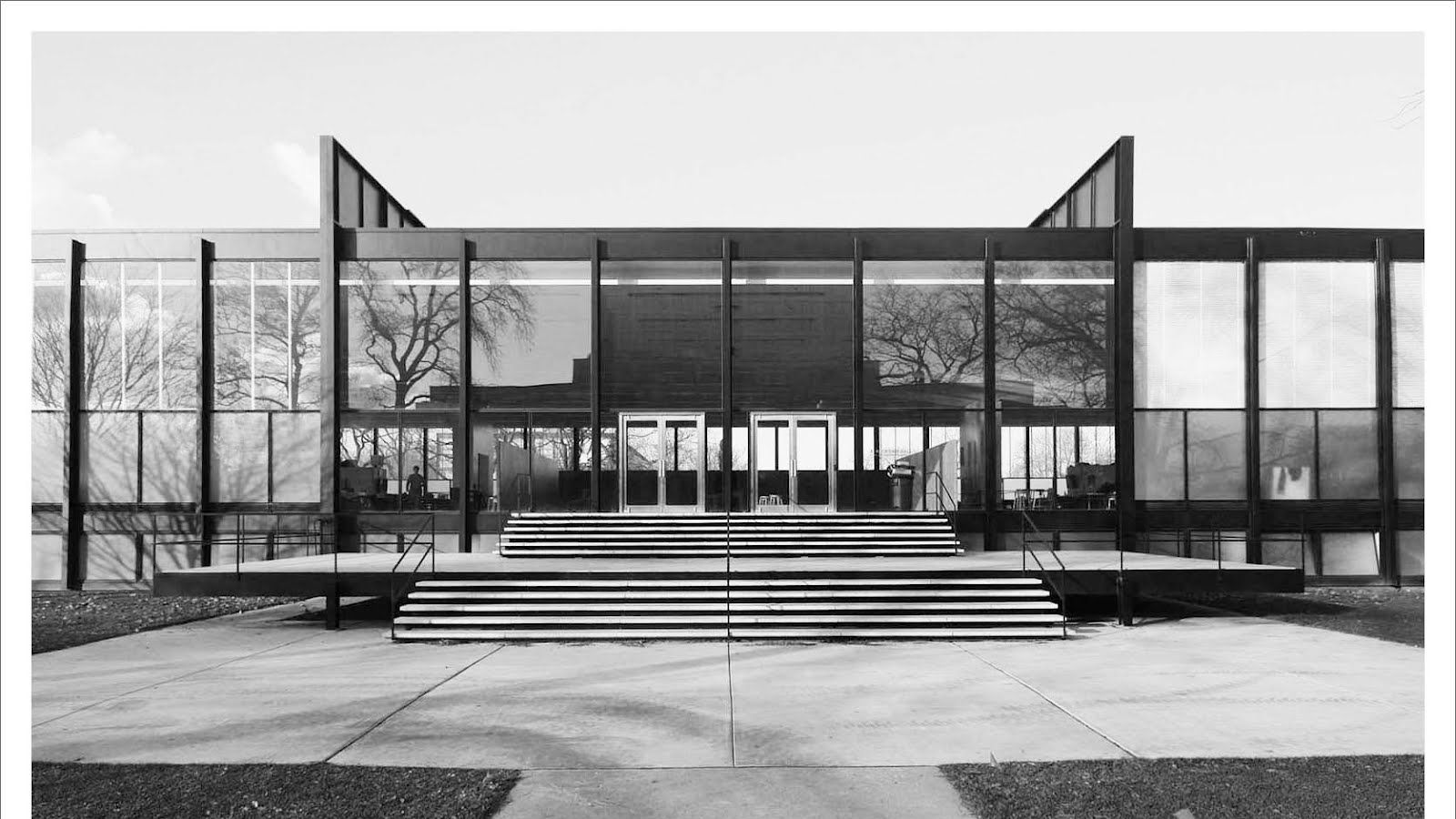 <p>Crown Hall at the Illinois Institute of Technology</p>