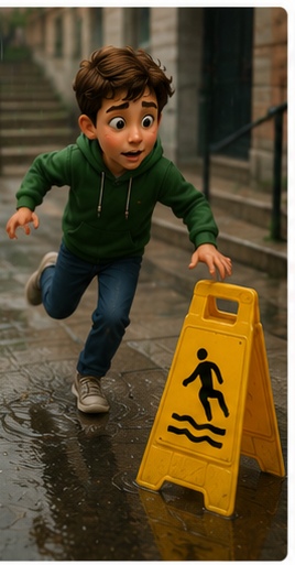 <p>Ten cuidado!</p>