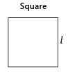 <p>Area of a Square</p><p>A = ?</p>