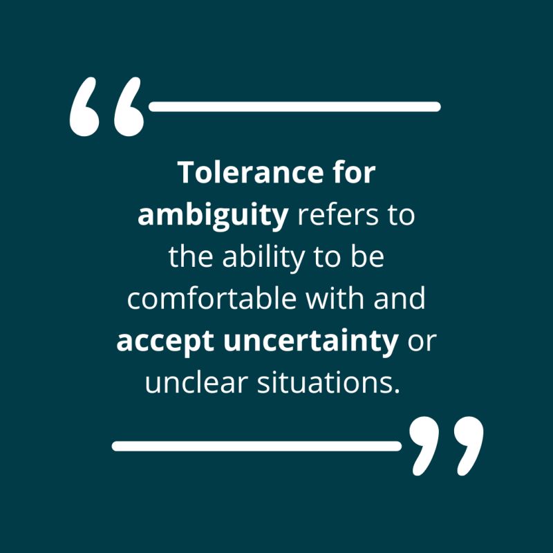 <p>-Key component of intelligence</p><p>-Tolerance for ambiguity and pursuit of novelty</p>