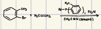 <p>Reaction product for heck reaction</p>