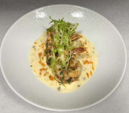 <p>PAN ROASTED SHRIMP</p>