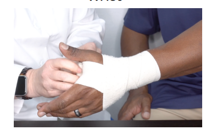 <ul><li><p>Ensure you wrap your bandage above and below the joint.</p><p></p></li><li><p>Begin your wrap at the lower part of your forearm.</p><p></p></li><li><p>Overlap each layer of the bandage by about 50 percent.</p><p></p></li><li><p>Make figure-eight patterns around the joint to create stability.</p><p></p></li><li><p>Use the Velcro or fastener at the end to stabilize your wrap</p></li></ul><p></p>