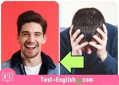 <p>I'm _____ when I visit my family.</p>