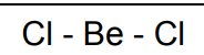 <p>BeCl<sub>2</sub></p>