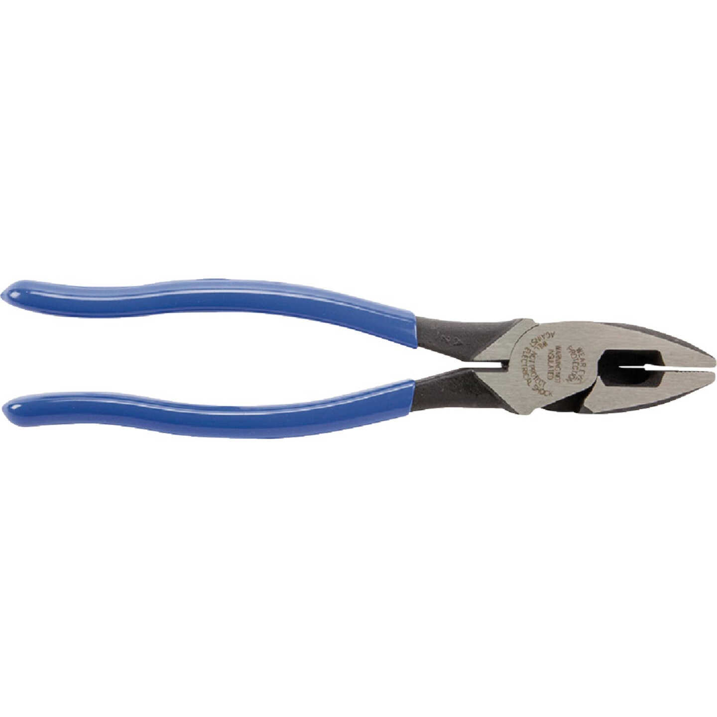 <p>Heavy-duty hand tools with flat gripping jaws and cutting edges, used for twisting, cutting wire.</p>
