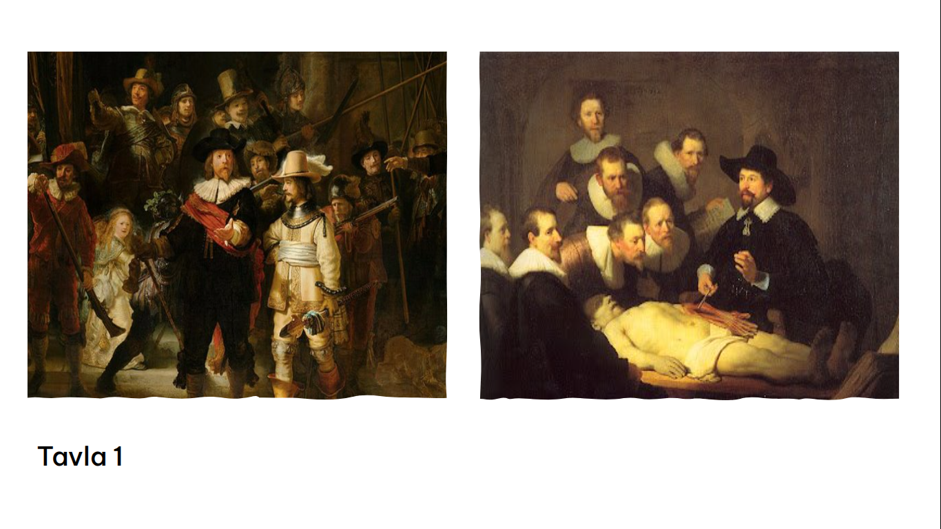 <p>Konstnär</p><p>Epok</p><p>Namn på tavla 1</p>